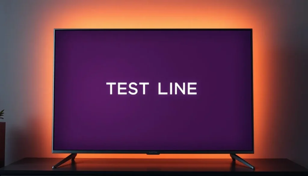 iptv test line